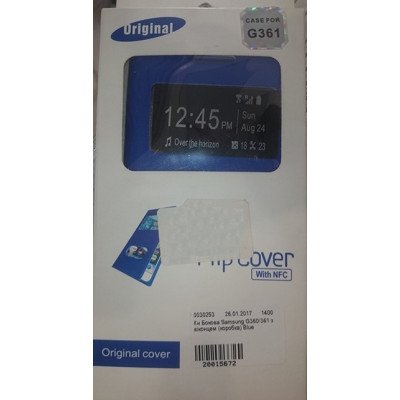 Кн Бокова Samsung G360/361 з віконцем (коробка) Blue