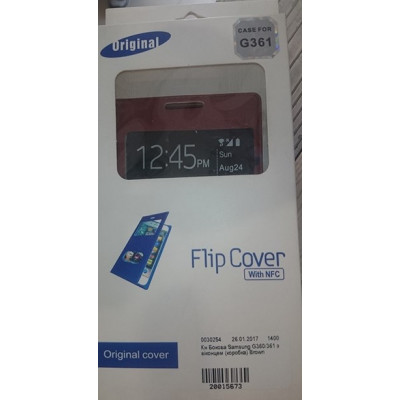 Кн Бокова Samsung G360/361 з віконцем (коробка) Brown