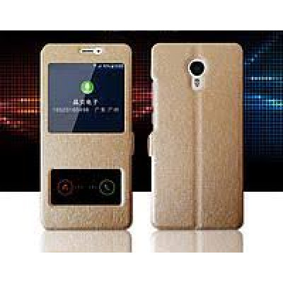 Кн Бокова Meizu M2 Note з віконцем (коробка) Gold