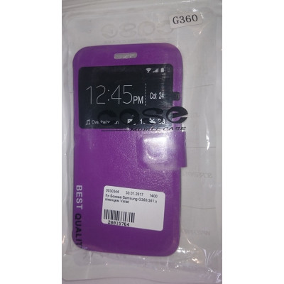 Кн Бокова Samsung G360/361 з віконцем Violet