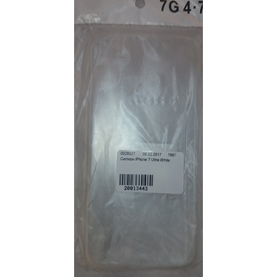 Силікон Asus Zenfone 5 Ultra White