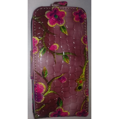 Книжка вертикальна Універс 4.0* Flowers Brown