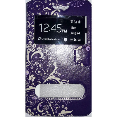 Кн Бокова Універс з віконцем 4.8 - 5.3* Mix Color Узори Violet