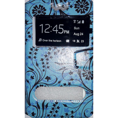 Кн Бокова Універс з віконцем 3.8 - 4.3* Mix Color Узори Blue