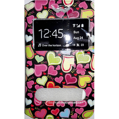 Кн Бокова Універс з віконцем 5.3 - 5.8* Mix Color Hearts Love