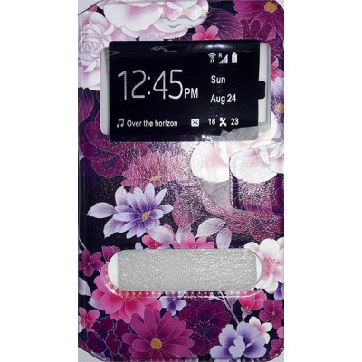 Кн Бокова Універс з віконцем 3.3 - 3.8* Mix Color Квіти White-Pink