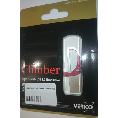 USB Flash 8Gb Verico Climber Red