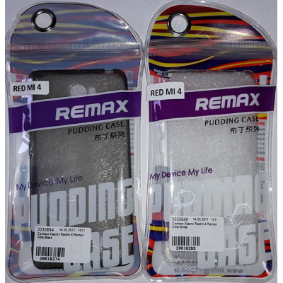 Силікон Xiaomi Redmi 4 Remax Ultra White