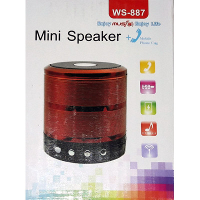 Колонки WS-887 Red