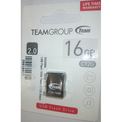 USB Flash 16Gb Team C12G Black