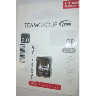 USB Flash 8Gb Team C12G Black