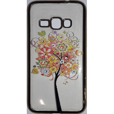 Силікон Стрази Samsung A500 A5 Remax Wear Tree Gold