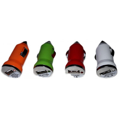 АЗУ 1USB 1000 mAh без упаковки Red