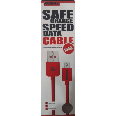 Кабель MicroUSB Remax Rc-006 1м Red