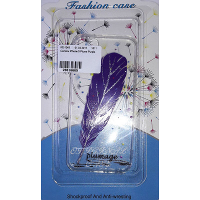 Силікон iPhone 5 Plume Purple