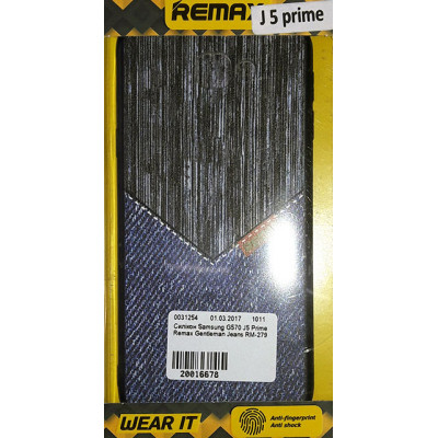 Бампер Samsung G570 J5 Prime Remax Gentleman Jeans RM-279