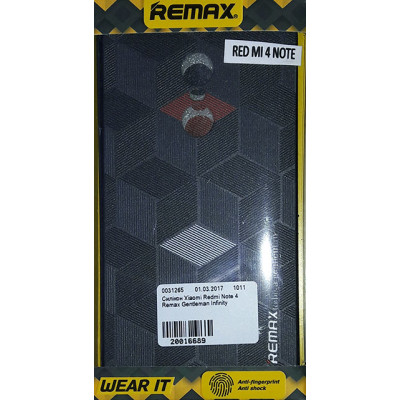 Бампер Xiaomi Redmi Note 4 Remax Gentleman Infinity