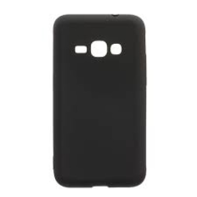 Силікон Samsung J120 J1 (2016) Leather Black