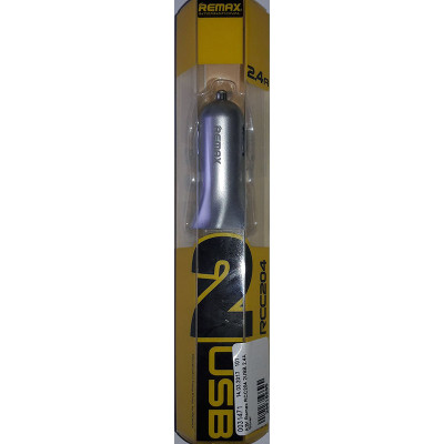 АЗУ Remax RCC204 2USB 2.4A Silver