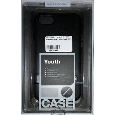 Бампер iPhone 7 Nillkin Youth Black