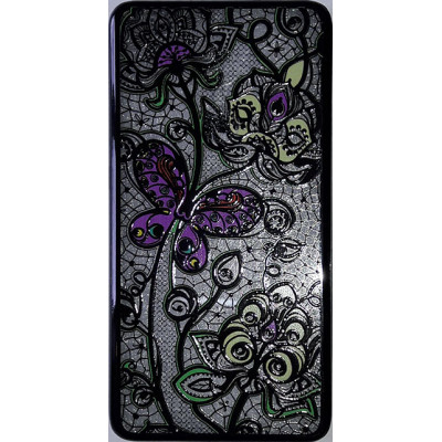 Силікон Xiaomi Redmi Note 3 Fashion New Guipure Butterfly