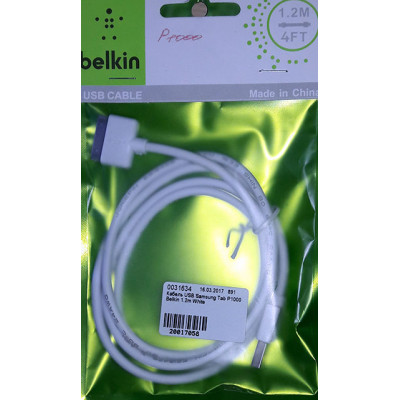 Кабель USB Samsung Tab P1000 Belkin 1.2m White