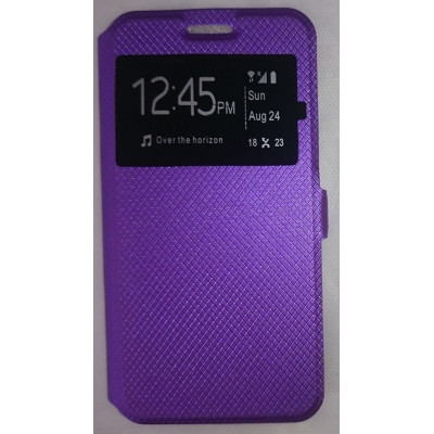 Кн Бокова Meizu M5 Modern Style з віконцем Violet