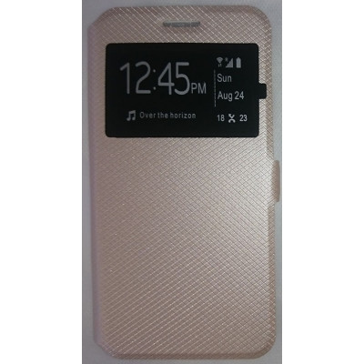 Кн Бокова Meizu M5 Modern Style з віконцем Gold