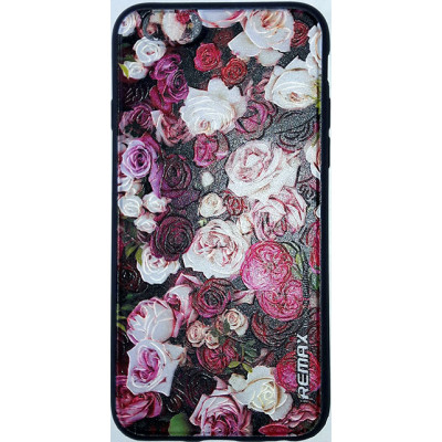 Силікон iPhone 6 Remax Flowers Rose