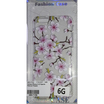 Силікон iPhone 7 3D Sparcle Premium Flowers