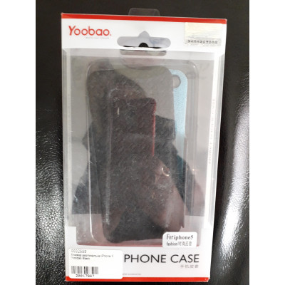 Книжка вертикальна iPhone 5 Yoobao Black