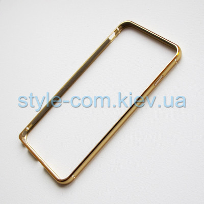 Бампер iPhone 6+ Fashion Metal Gold