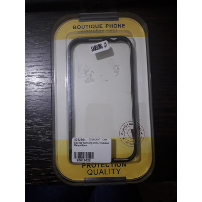 Бампер Samsung J100 J1 Бокова Метал Black
