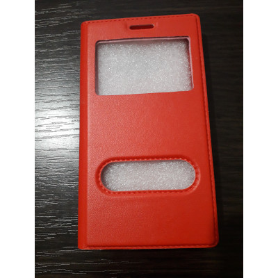 Кн Бокова Samsung J110 J1 Ace Flip Cover Red