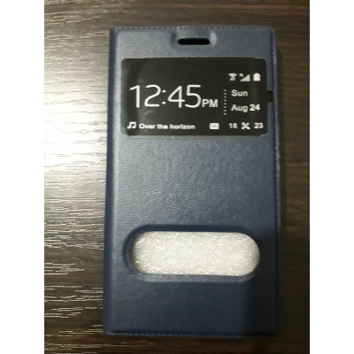 Кн Бокова Samsung J110 J1 Ace Flip Cover Blue