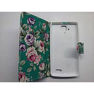 Кн Бокова Lenovo A2010 Квіти Green
