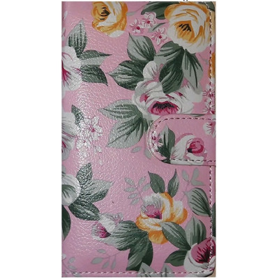 Кн Бокова Lenovo A1000 Квіти Pink