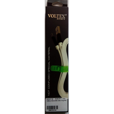 Кабель MicroUSB Voltex King Red
