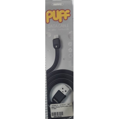Кабель Remax Puff RC-045m micro 1m black