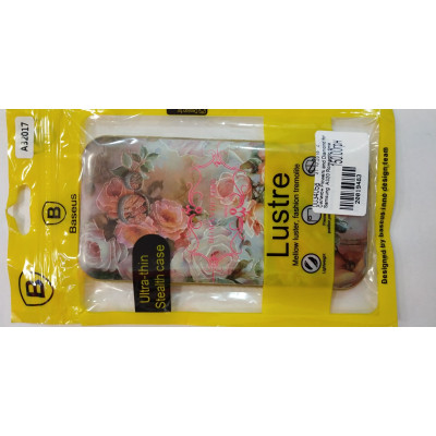 Силикон Flowers and Diamond for Samsung  A320 Romantic time