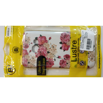 Силикон Flowers and Diamond for Samsung  A320 Rose