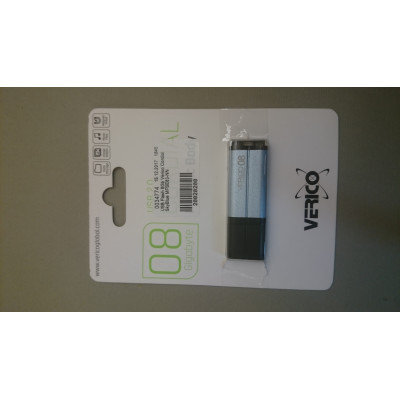 USB Flash 8Gb Verico Cordial SkyBlue MFSE83-NN
