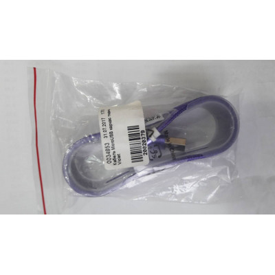 Кабель MicroUSB каркас ткань Violet
