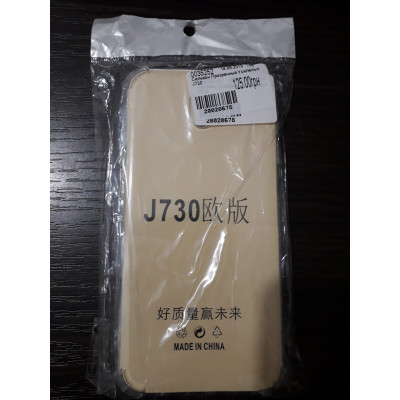 Силикон Прозрачный Усиленый J730