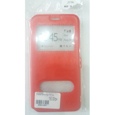 Книжка Samsung J730 red