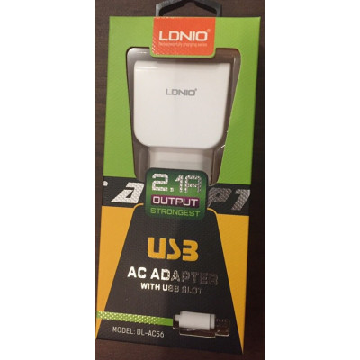СЗУ LDNIO iPhone 5/6 2.1A DL-AC56