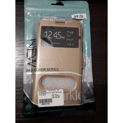 Кн Бокова Nilkin с окном Samsung J730 Gold