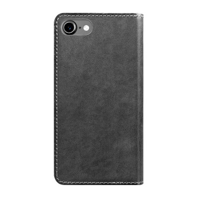 Кн Бокова iPHONE X  Кожаная Black