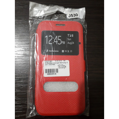 Кн Бокова з віконцем Samsung J5 2017 J530 Red