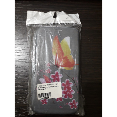 Кн Бокова  Premium с рисунком Samsung J5
